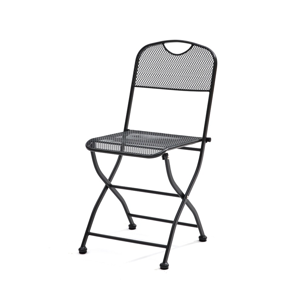 테라스 접이식 철재 의자