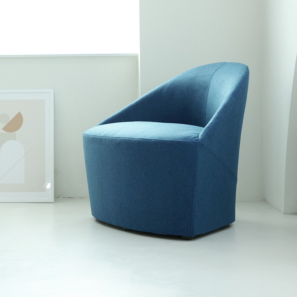 도브 라운지 체어. Dove lounge chair/블루