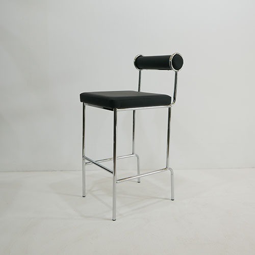 브롱코 인조가죽 인테리어 디자인 철제 높은의자 카페 바체어