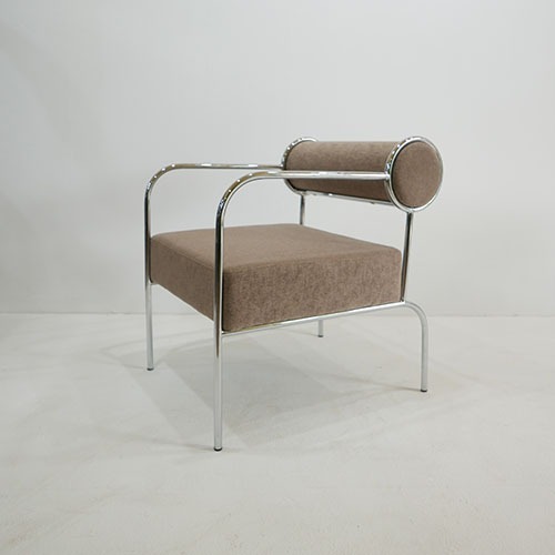 브롱코 라운지 패브릭 인테리어 디자인 철제 1인용 카페 소파의자