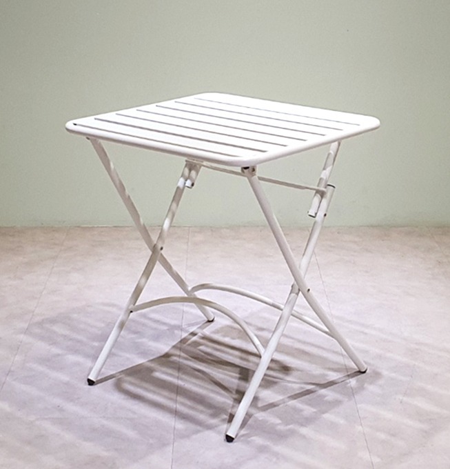 알프리도 스틸 야외용 정원 테라스 공원 폴딩 카페 테이블(600/900)