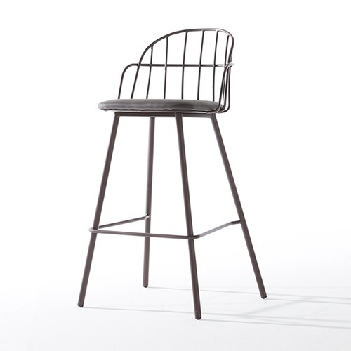 멜로디 인조가죽 인테리어 디자인 높은 의자 아일랜드 바체어