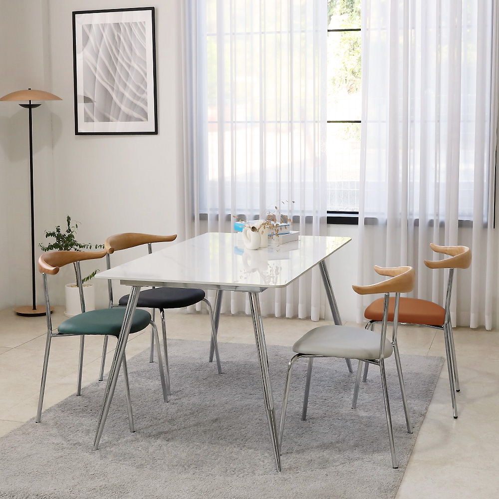 GMF 이베트 인테리어 디자인 카페 식탁 의자