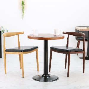 2인용 테이블 + 의자2개 세트 /카페용/카우체어