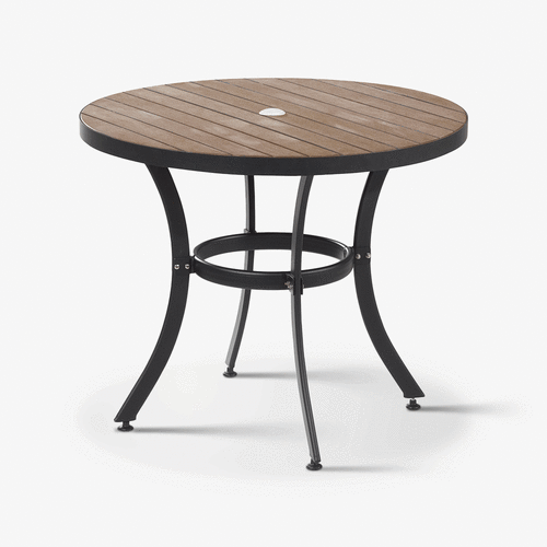 신디 인테리어 디자인 야외용 수지목 원형 900 카페 테라스 테이블